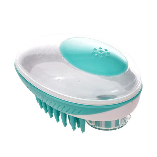 Silicone Bath Brush and Massage Comb for Pets